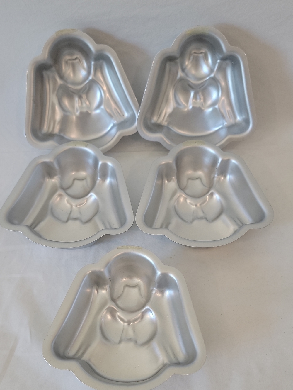 Holiday Angel Singles Bake, Cake Pans QTY of 5